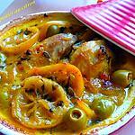 recette tajine de poulet au citron