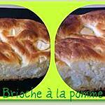 recette Brioche à la pomme