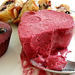 recette petit coeur glacé aux cassis sans sorbetière
