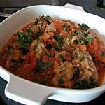 recette BRACIOLE DE VEAU A LA NAPOLITAINE (photo perso)