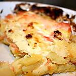recette Gratin Dauphinois au Saumon