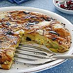tortilla : recette Tortilla aux poireaux avec airelles