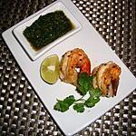 recette Crevettes et chutney indien