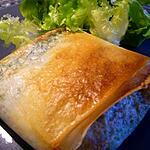 recette Brick aux poivrons et poulet