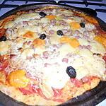 recette Pizza jambon fromage