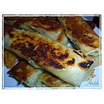 recette Croustillants de chou-fleur au stilton et allumettes de canard
