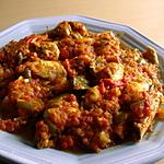 recette LAPIN A LA TOMATE (CONEJO CON TOMATE)