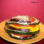 recette Mille-feuille aux légumes et à la mimolette