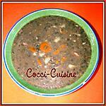 recette Soupe de lentilles aux lardons