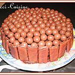 recette Royal au chocolat et Maltesers