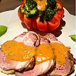 recette Rôti en tomatine tiède