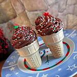 recette Cupcakes cornets au chocolat