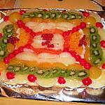 pour 16 personne : recette tarte aux fruits frais