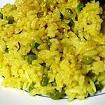recette Zembrocal petits pois (riz jaune de la Réunion)