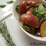 recette Poêlée de pommes de terre aux olives et au citron