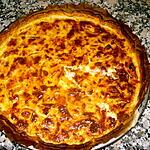 recette TARTE A L´OIGNON ET AUX LARDONS