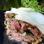 tartare : recette Tartare de veau de Jean Suplice