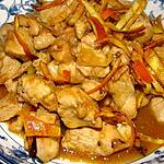 poulet  tendre au four : recette Poulet au zeste d'orange à la façon du Si Chuan