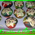 recette Cupcakes Multicolore !!!