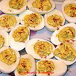 recette Oeufs farcis à la diable