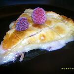 recette galette des rois aux framboises