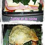 recette Lasagne jambon, raclette et épinards