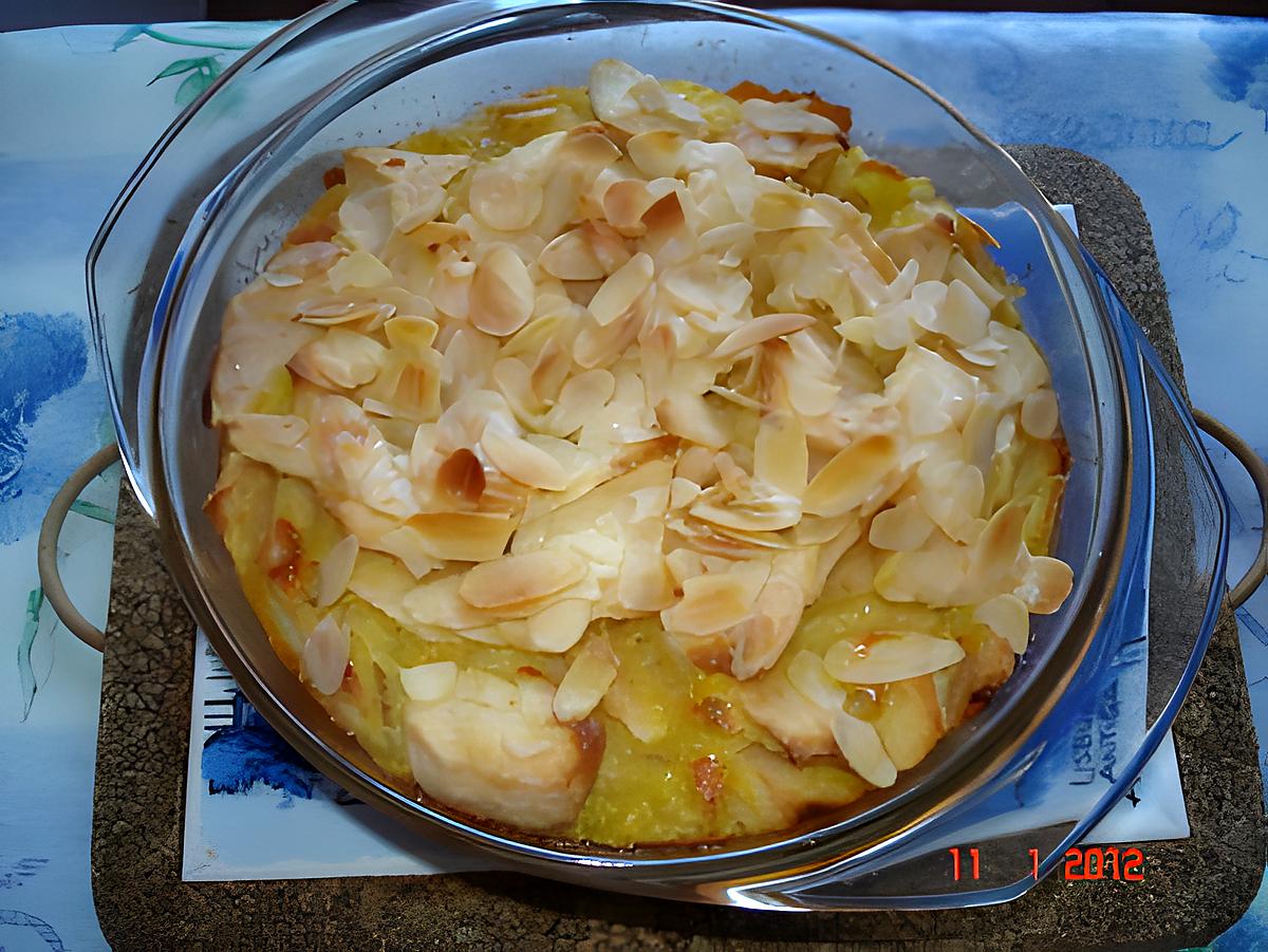 recette Clafoutis aux pommes parfumé à l'orange sans gluten