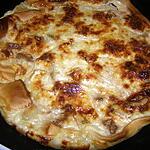 recette quiche au bleu et au noix