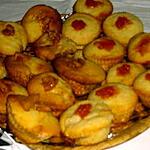 Muffins à la confiture de potiron et d 'oranges.