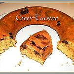 recette Cake marbré citron et chocolat