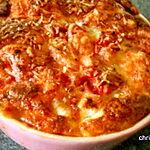 recette Gratin de semoule-courgette-Tomate-mozzarella