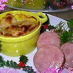 tartiflette et saucisse de morteau