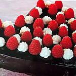 recette Le  Coeur  chocolat-framboise( exerce toi pr la St  Valentin  )