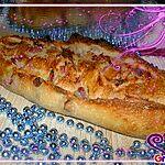 pain sans pétrissage : recette pain aux lardons