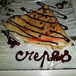 recette crêpe au chocolat  " bonne chandeleur!!"