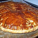 recette Galette onctueuse amande/pralin