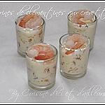 recette Verrines de clémentines aux crevettes