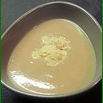 recette Velouté de châtaignes et glace au foie gras