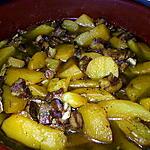 tajine d'agneau : recette Tajine d'agneau parfumé aux épices... accompagné de Pomme de Terre moëlleuses...( Sans ail ni oignon ). Un vrai délice pour ces journées de grand froid...