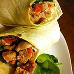 recette Tortillas au filet de porc