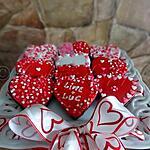 recette Sablés au chocolat (St-Valentin)