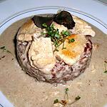 Risotto : recette Emincé de poulet au risotto rouge