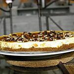 recette cheesecake vanille, caramel et noix de pécan, une tuerie !!