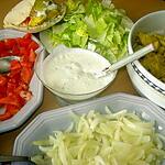 recette PITAS POULET-CURRY (STYLE KEBAB)