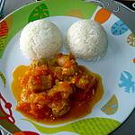 recette ROUGAIL DE SAUCISSES