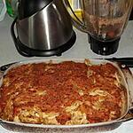 recette Gratin  de  macaroni  à  la  Napolitaine