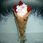 recette cornet à la fraise (mardi gras)