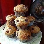 recette Muffins aux bananes et pépites de chocolat (2)