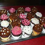 recette cupcakes nutella/ coco et vanille carambar/speculoos