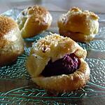 recette Ooo Chouquettes framboises & noix de coco ooO